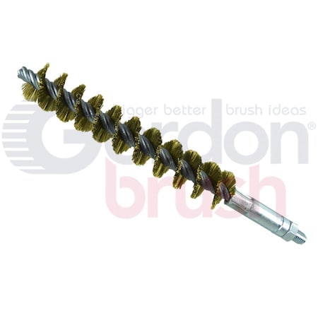 Gordon Brush 5/8 Brush Diameter Condenser Tube Brush - Brass, PK12 41018